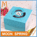 Yuyao moonspring custom paper cardboard cake packaging box for birthday